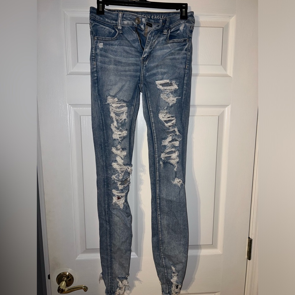 American Eagle High Rise Jegging